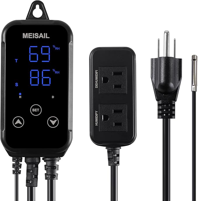 Humidity Controller S20B Humidistat by MEISAIL