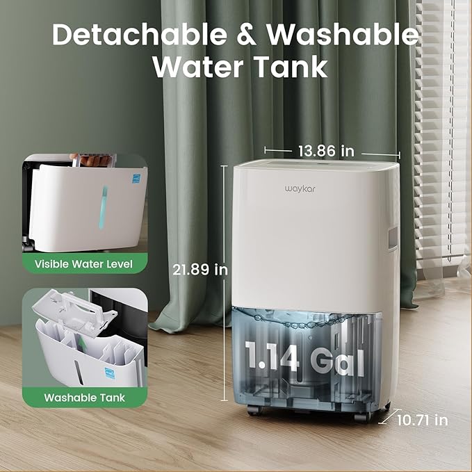 Waykar 120 Pints Energy Star Dehumidifier - Image 3