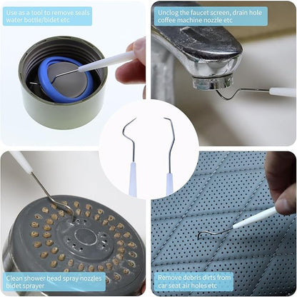 Small Cleaning Brush Set for Household, Car Vent Detailing Cleaning Stick - Image 2