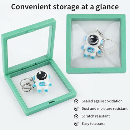 20 Pcs 3D Floating Display Case 4.3x4.3x0.8inch, Challenge Coin Display - Image 5