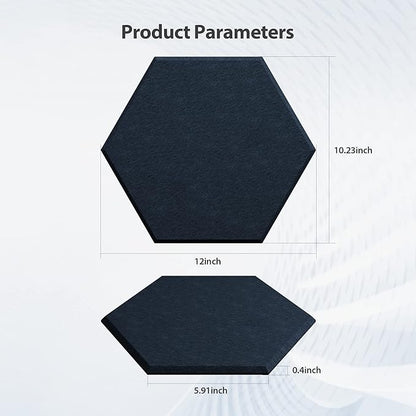 12 Pack Acoustic Panels Self Adhesive Sound Proof Foam, High Density Sound - Image 6