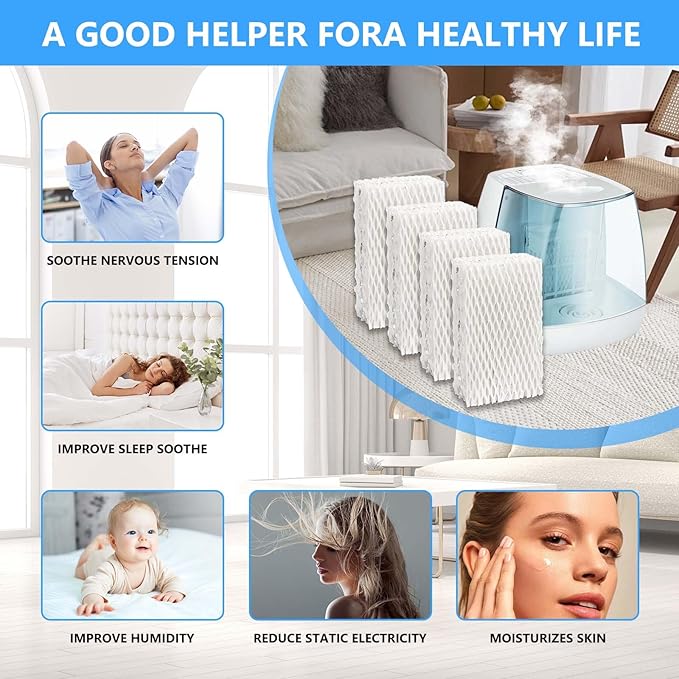 8 Pack Wf813 Eqwf813 Humidifier Filters Compatible - Image 6