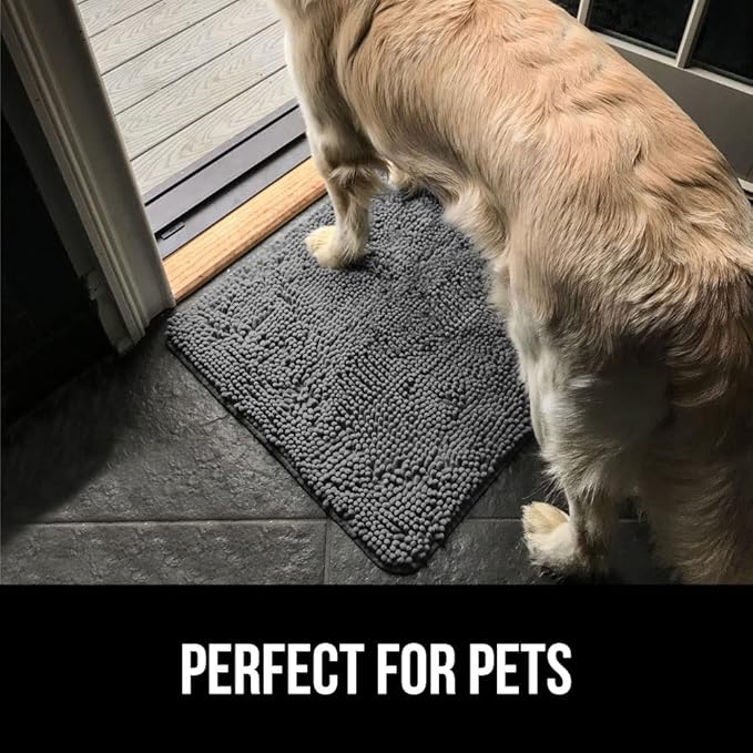 GORILLA GRIP SOAKSTOPPER Dog Door Mat, 70x24 Machine Washable Rug Absorbent - Image 6