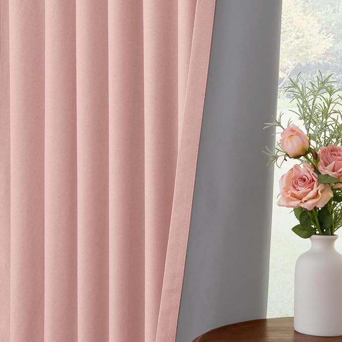 INOVADAY Thermal Sliding Door Curtains 100% Blackout Curtains - Image 5