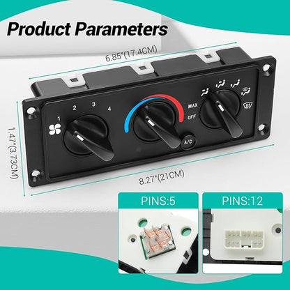 3518702C93 AC Climate Control Module Compatible - Image 2