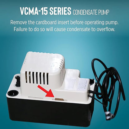 Little Giant VCMA-15ULST 115 Volt, 65 GPH, 1/50 HP Automatic Condensate Removal - Image 10