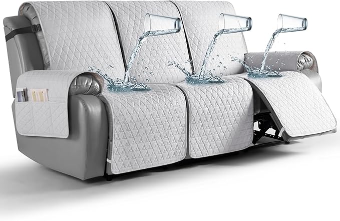 TAOCOCO 100% Waterproof Recliner Cover, Non-Slip Washable Reclining Couch Cover by TAOCOCO