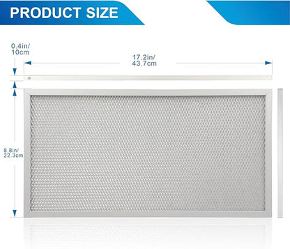 4 Pack MERV-8 Filter Replacement Set Compatible - Image 3