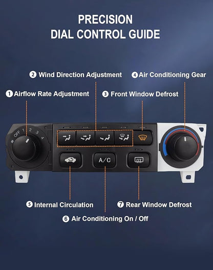 Flecto 599-268 A/C Heater Climate Control Module - Image 4