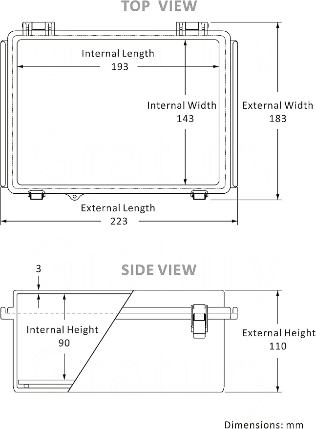 Junction Box, IP67 Waterproof Plastic Enclosure - Image 3