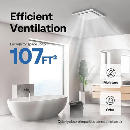 VIVOHOME Bathroom Exhaust Fan - Image 3