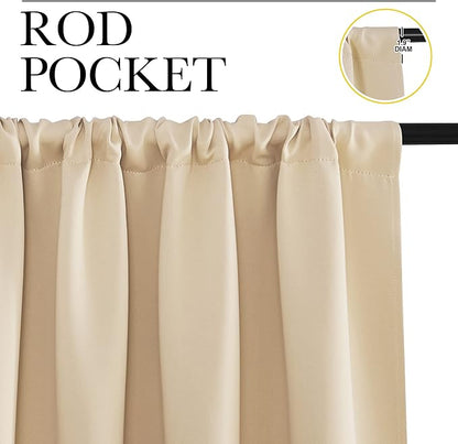 NICETOWN Room Darkening Curtains - Image 3
