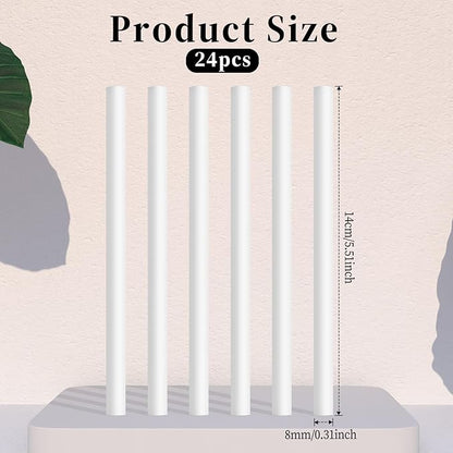 24 Pcs Humidifier Wicks Sticks Diffuser Wicks Replacement Cotton Refill Stick - Image 2