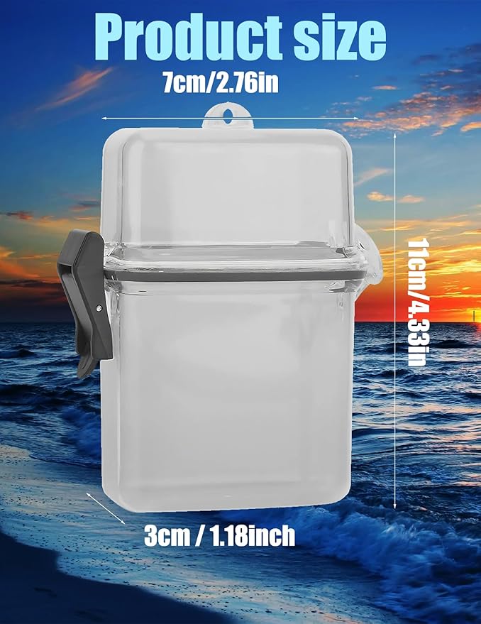 Waterproof Floating Dry Box for Kayaking Transparent Watertight Case - Image 2