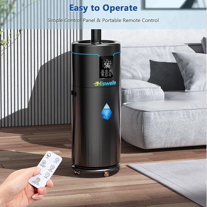 Large Humidifiers for Bedroom, 4.5 Gal Cool Mist Humidifier for Large Room - Image 6