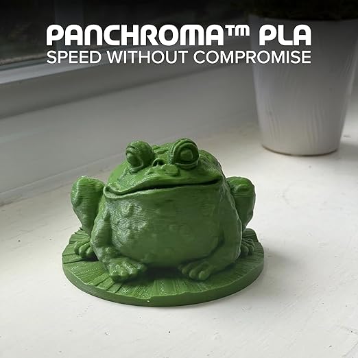 Panchroma PLA Jungle Green 3D Printer Filament, 1kg Spool, High Speed Printing - Image 2