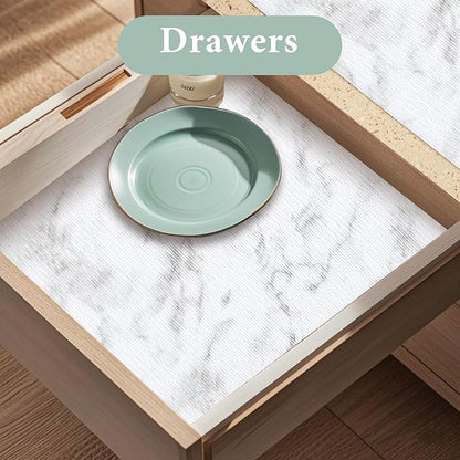 2-Layer Drawer and Shelf Liner for Kitchen Cabinet: 12 in X 20 Ft Non Slip - Image 3