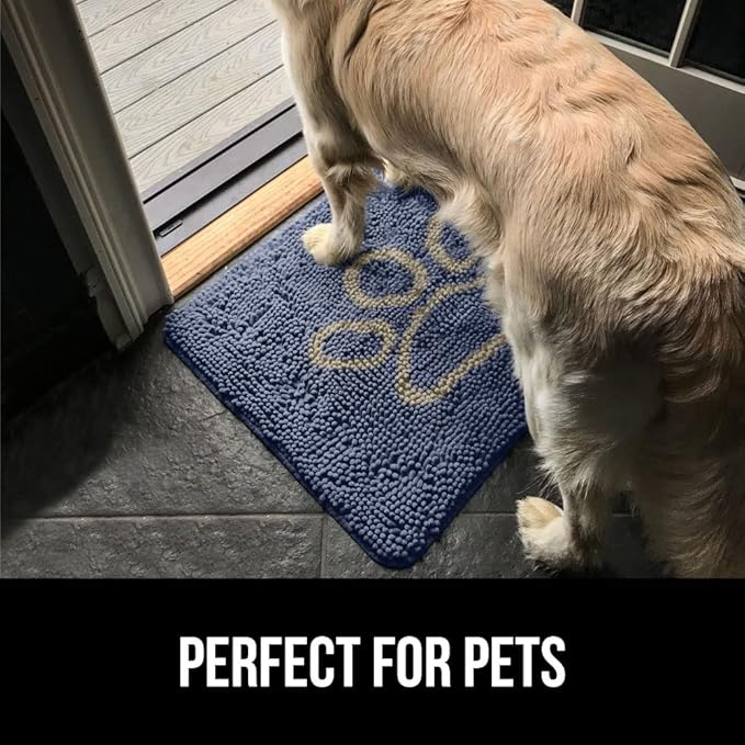 GORILLA GRIP SOAKSTOPPER Dog Door Mat, 30x20 Machine Washable Rug Absorbent - Image 6