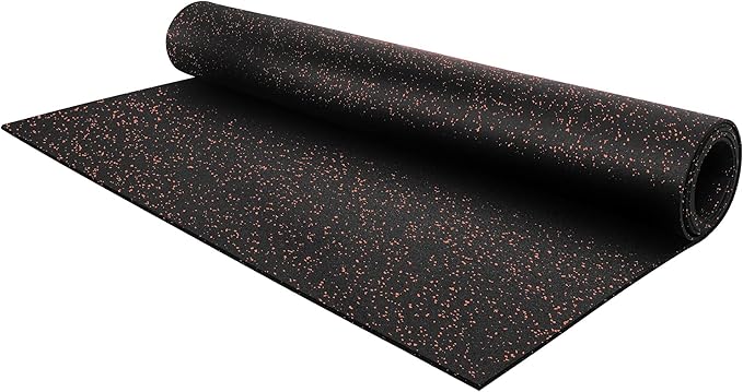 Flooring Inc's 1/4" Thick Tough Rubber Flooring Roll | Flexible Recycled Rubber by IncStores