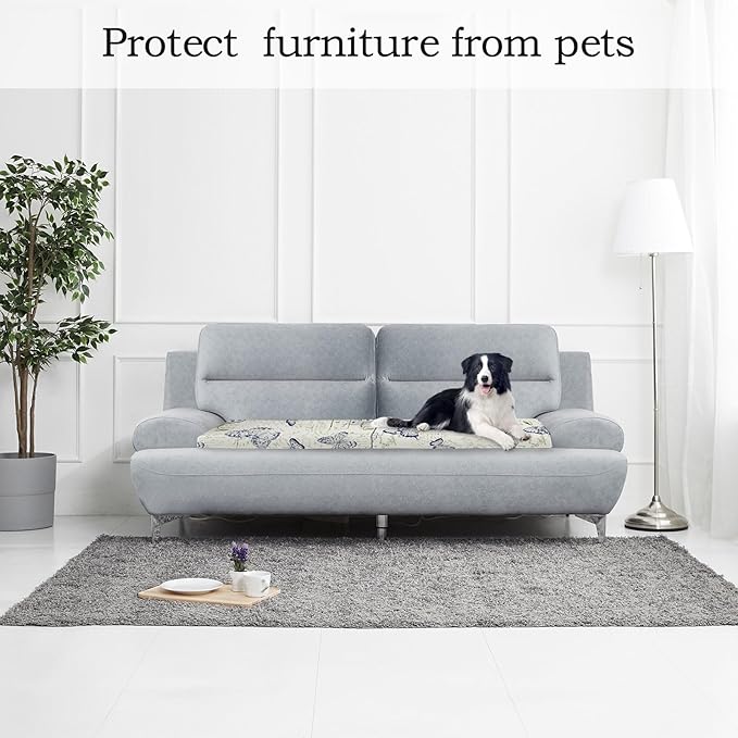 14pcs Outdoor Printed Sofa Seat Cushion Covers Strechable, Waterproof Elastic - Image 7