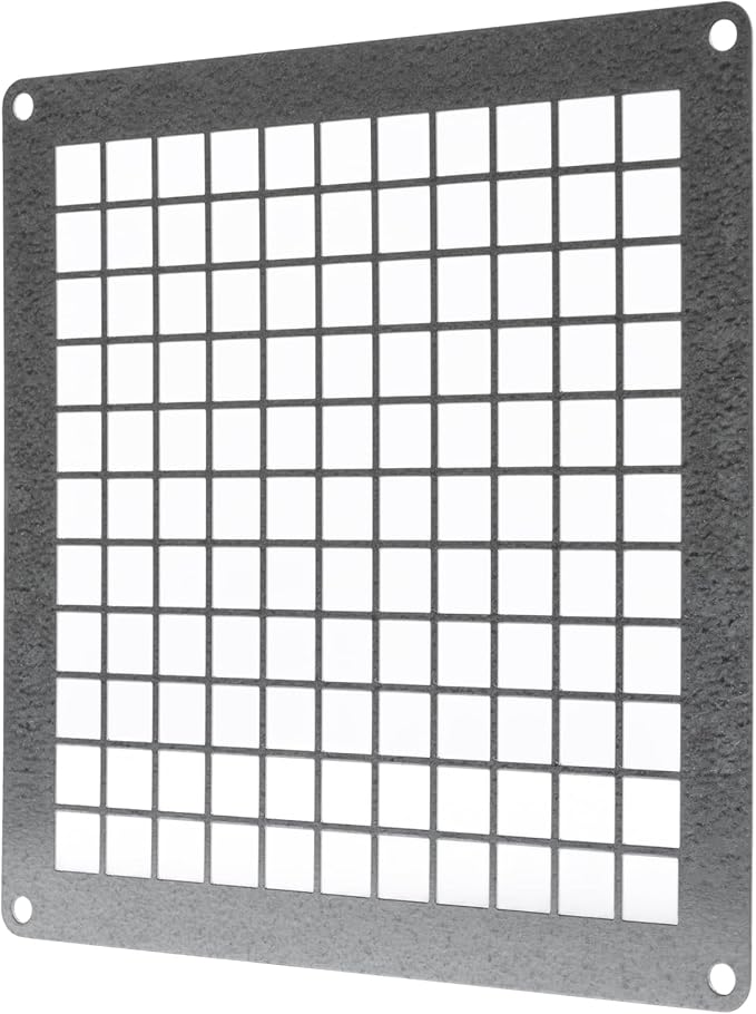 Repa Market 6" x 6" Inch Galvanized Steel Rectangular Crawl Space Vent Grid - Image 6