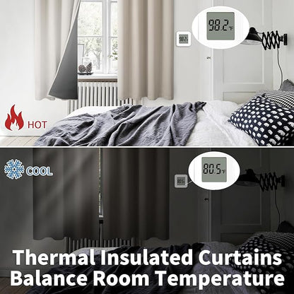 BGment Thermal Insulated 100% Blackout Curtains - Image 3