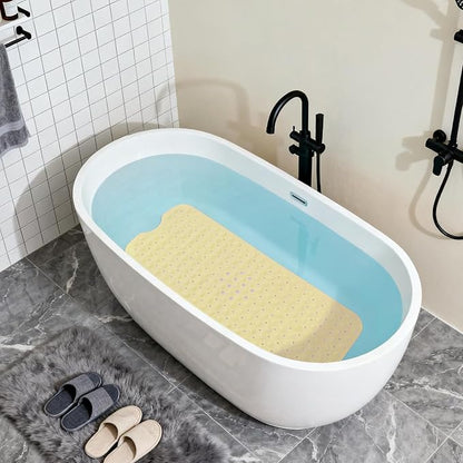 Anti-Slip Bathtub Shower mat, 39.3×15.7 inch（Approximately 100 × 40cm） Soft - Image 5