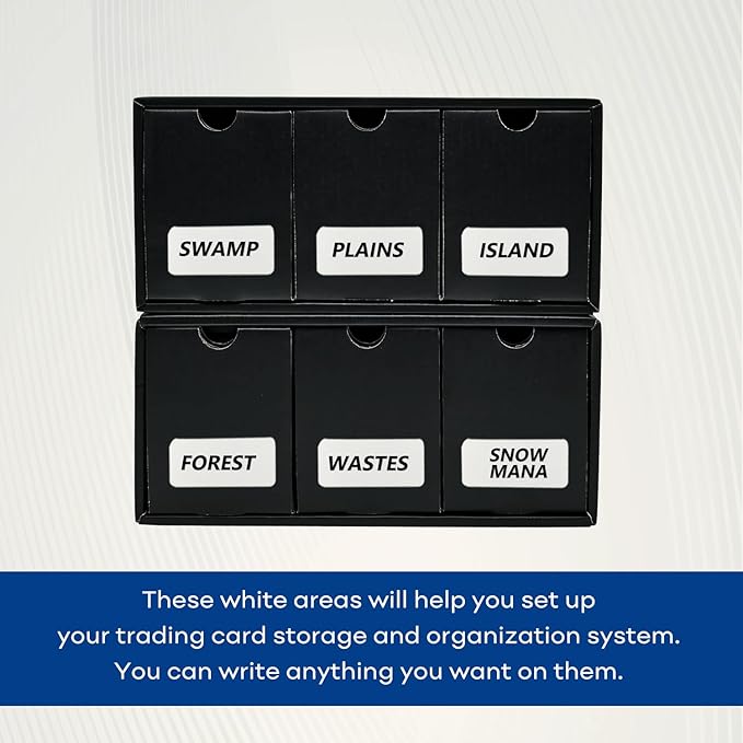 Trading Card Storage Box, Collector Cardboard Card Box - Image 6
