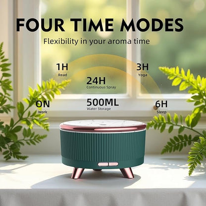500ML Essential Oil Diffuser: Ultrasonic Aroma Diffuser - Image 3