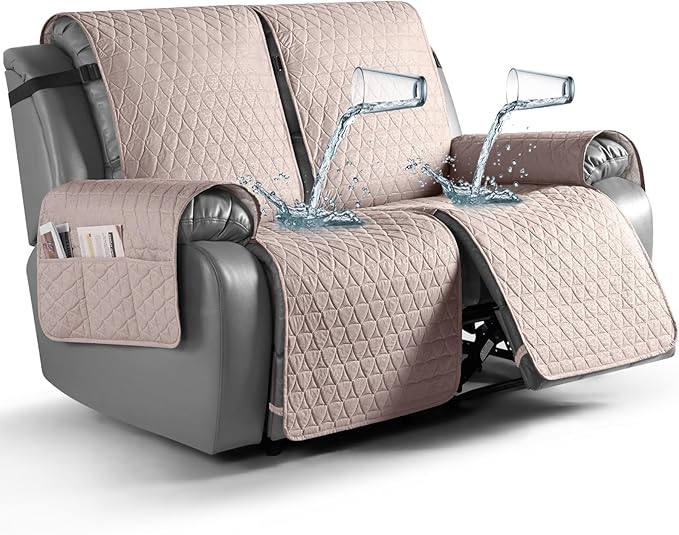 TAOCOCO 100% Waterproof Recliner Cover, Non-Slip Washable Reclining Couch Cover by TAOCOCO