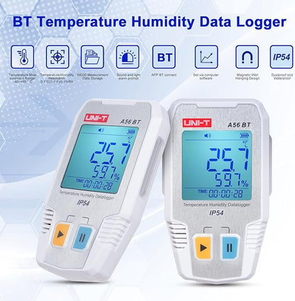 BT Temperature Humidity Data Logger Smart Thermometer Hygrometer 64000 - Image 2