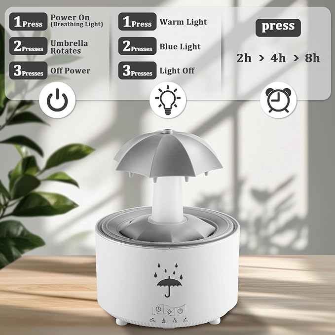 Essential Oil Diffuser for Home, Bedroom Humidifiers, Air Scent Aroma - Image 3