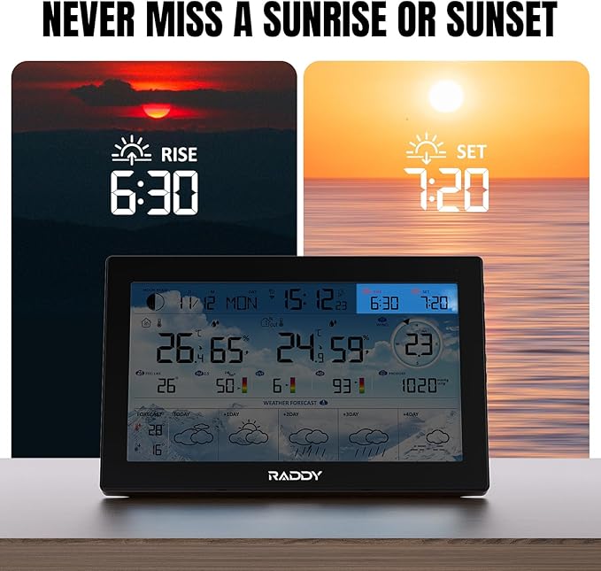 Raddy N90 Wi-Fi Weather Station - Image 6