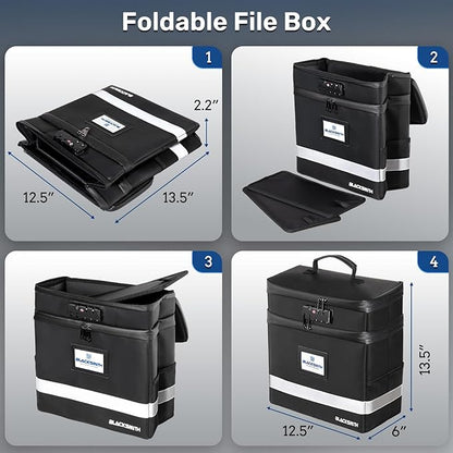 BlackSmith Fireproof Document Box - Image 6