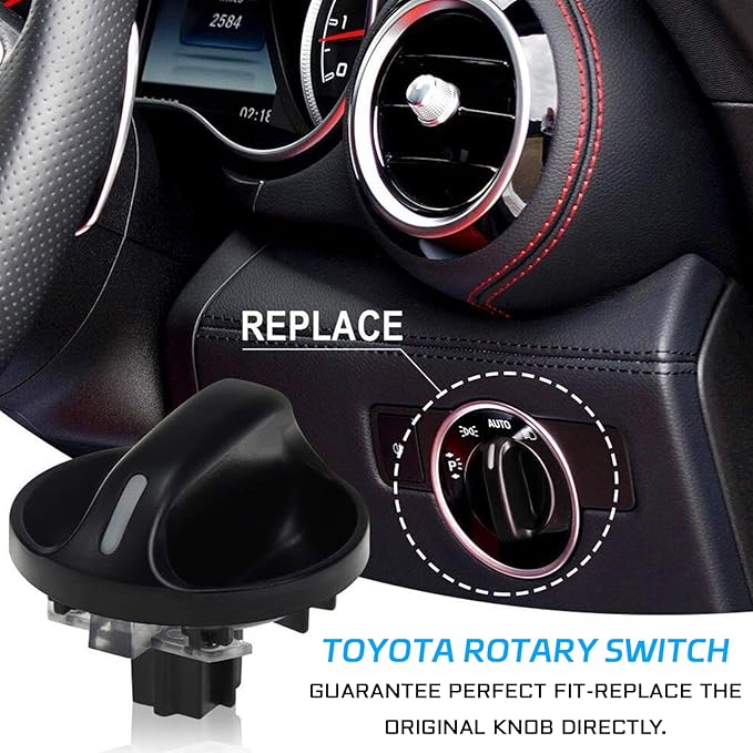 3Pcs AC Climate Control Module for Toyota Tundra Accessories Tacoma Shift Knob - Image 6