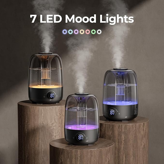 Homvana Humidifiers for Bedroom Diffusers - Image 6