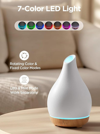 InnoGear Essential Oil Diffuser, 300ml Ceramic Diffuser - Image 5
