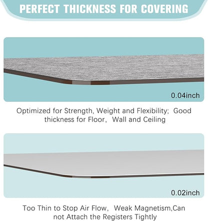Strong Magnetic Vent Covers 8"x15.5", 2 Pack Magnet Cover - Image 5