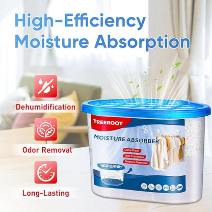 10 Pack Moisture Absorbers, 14 OZ Humidity Absorber Bucket, Moisture Absorbers - Image 3