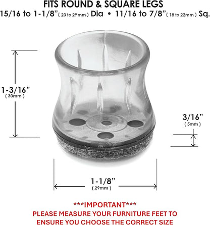 Slipstick GorillaOutdoor Berber Furniture Feet Pads - Image 4