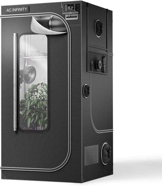 AC Infinity CLOUDLAB 733, Advance Grow Tent 3x3, Thickest 1" Poles, 2000D Mylar by ACInfinity