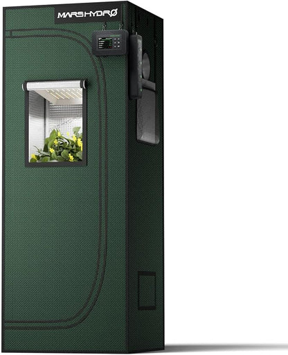MARS HYDRO 2x2x5 Grow Tent Pro, Larger Observation Window, Controller & Socket by MARSHYDRO