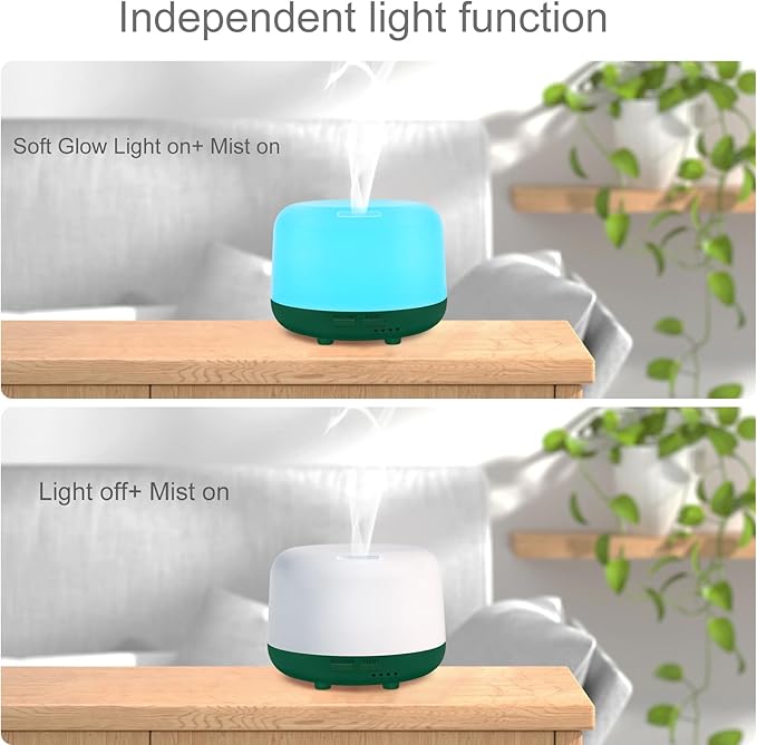 300ML Aromatherapy Diffuser for Home, Quiet Diffuser for Essential Oils - Image 5