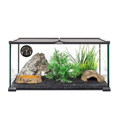 REPTI ZOO Reptile Terrarium Thermometer Hygrometer Dual Gauges Pet Rearing Box - Image 4