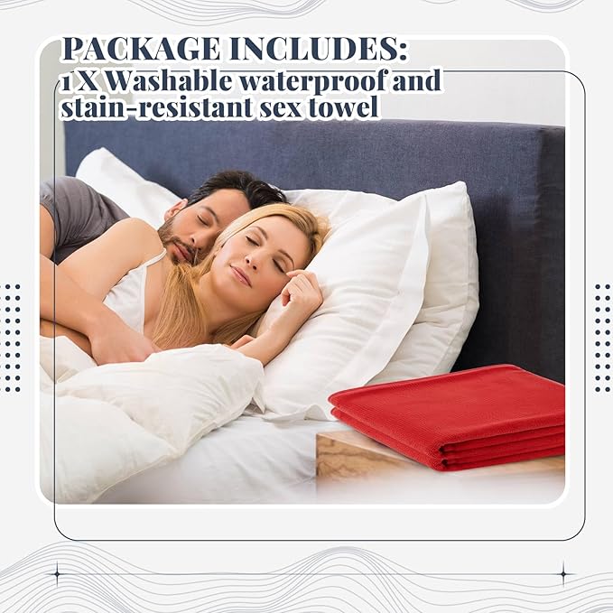 1 Pcs Couples Waterproof Mat 72 x 34 in Lover Reusable Stainproof Blanket Quiet - Image 5