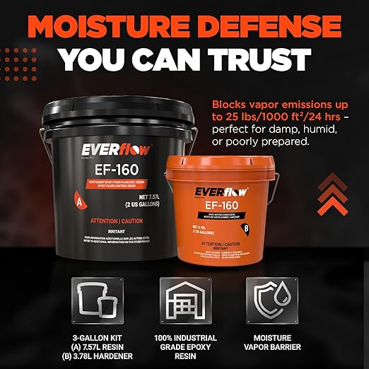 MPC-160 Epoxy Moisture Vapor Barrier, Moisture-Barrier Floor Epoxy Kit - Image 2