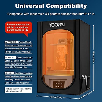 Multifunctional Resin 3D Printer Enclosure - Image 5