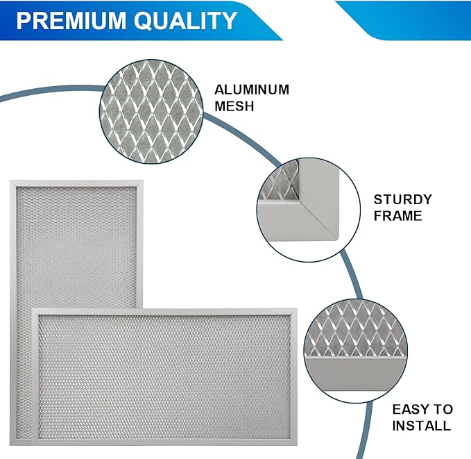 4 Pack MERV-8 Filter Replacement Set Compatible - Image 4
