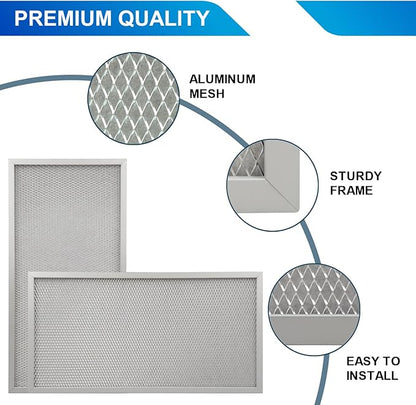 4 Pack MERV-8 Filter Replacement Set Compatible - Image 4