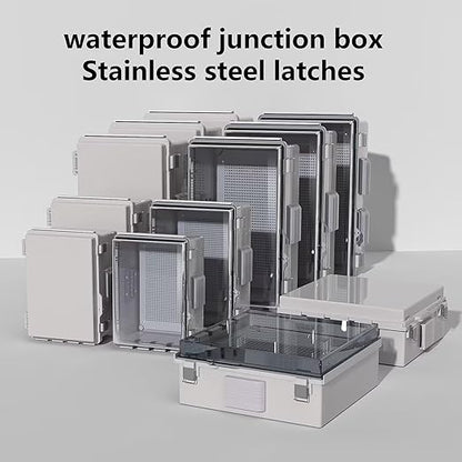 Electrical Junction Box, Ventilated Design, Cable Grommets, Indoor/Outdoor Use - Image 8